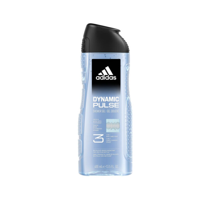 adidas dynamic pulse vivifying 3 in 1 shower gel 400ml 2