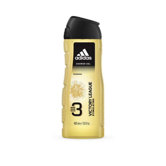 adidas victory league stimulating 3 in 1 shower gel 400ml