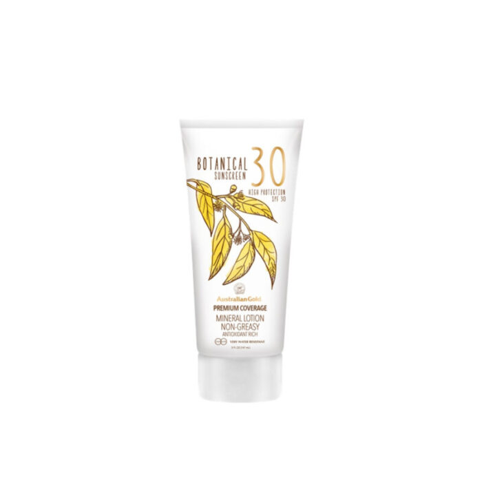 australian gold botanical sunscreen mineral lotion spf30 147ml