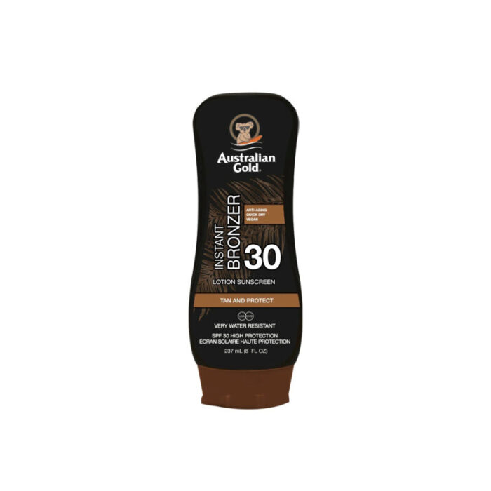 australian gold lotion sunscreen with instant bronzer spf30 237ml 1