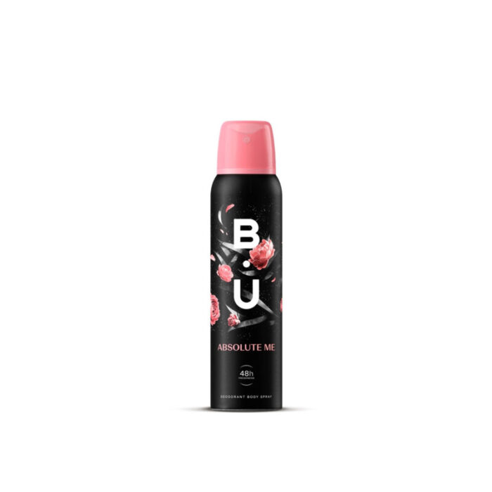 b u absolute me 48h deodorant body spray 150ml