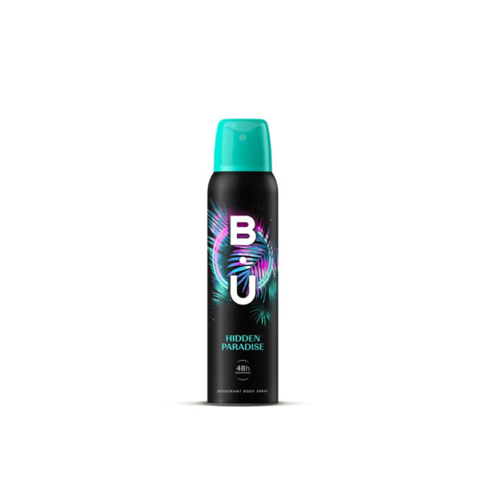 b u hidden paradise 48h deodorant body spray 150ml