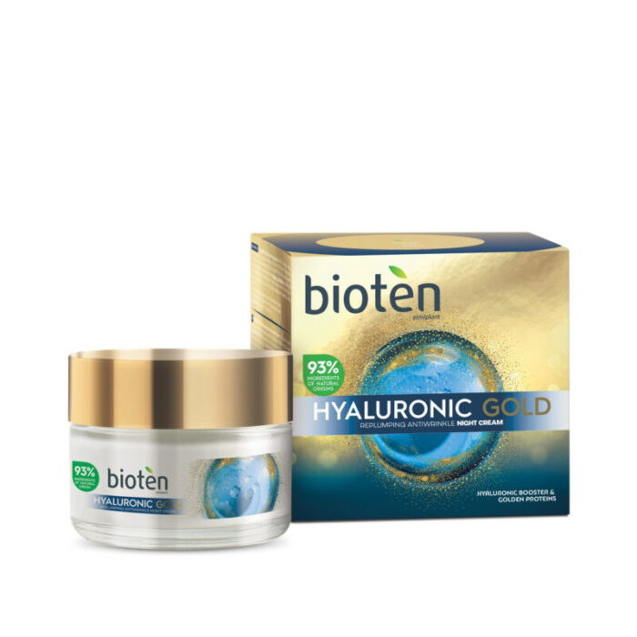 bioten hyaluronic gold night cream 50ml