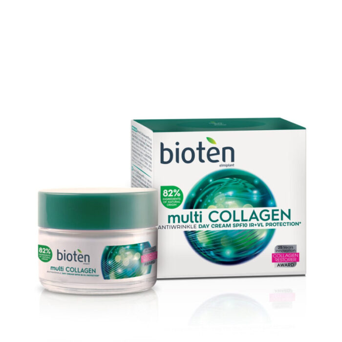 bioten multi collagen antiwrinkle day cream spf10 50ml