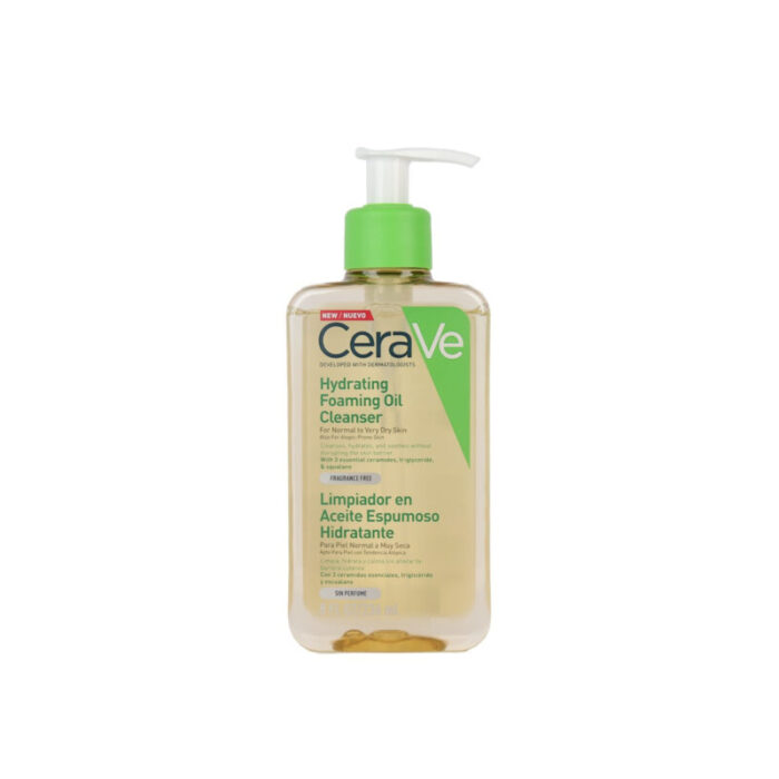 cerave hydrating foaming oil cleanser 236ml