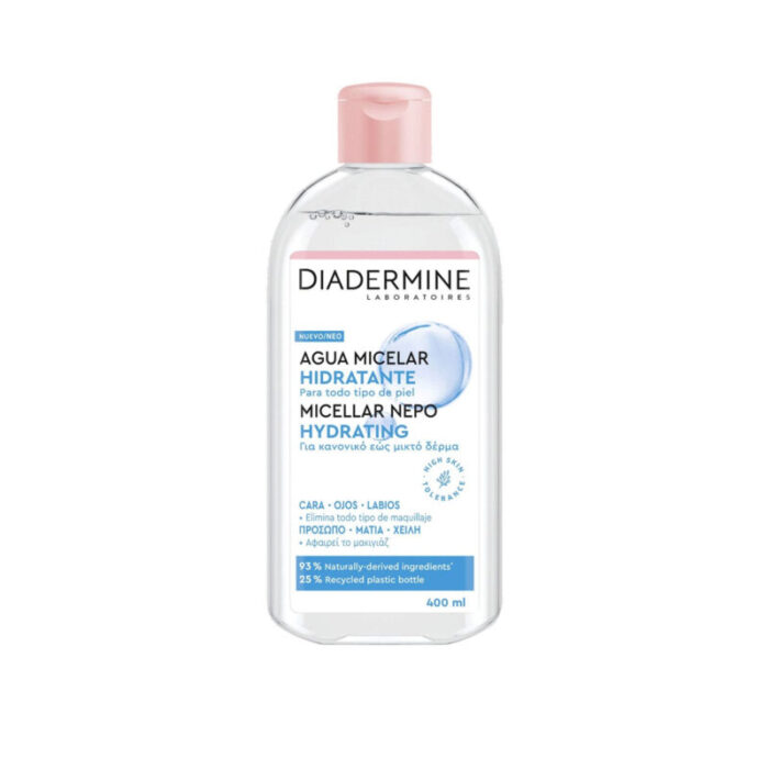 diadermine hydrating micellar water 400ml