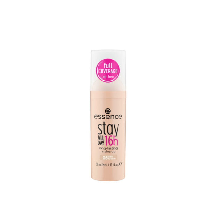 essence stay all day 16h long lasting make up 05 soft cream 30ml