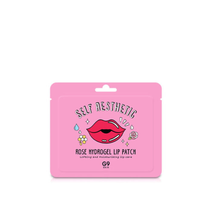 g9 skin self aesthetic rose hydrogel lip patch 3g