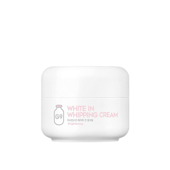 g9 skin white in whipping cream cream 50g