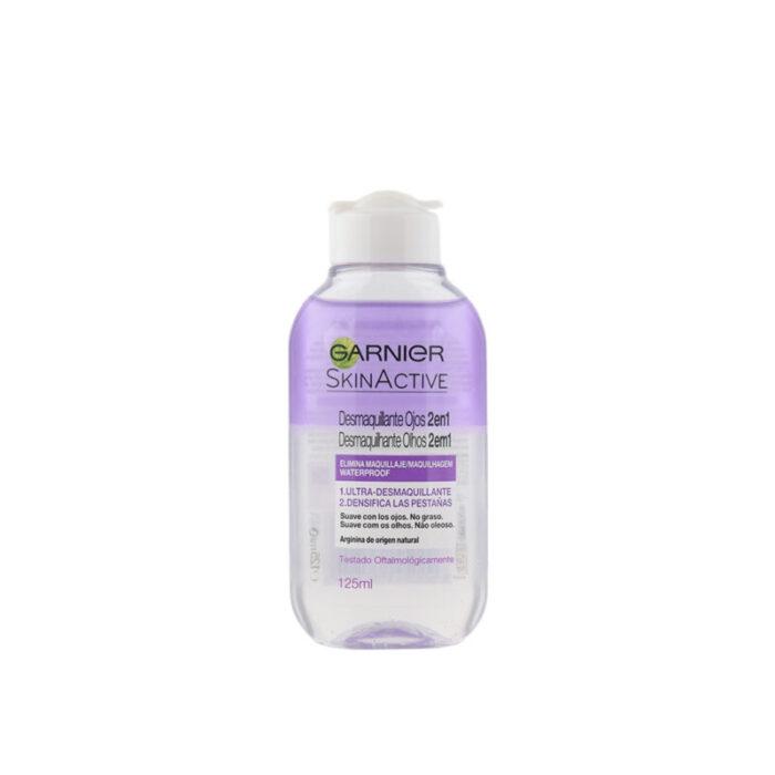 garnier skin active eye makeup remover 2in1 125ml