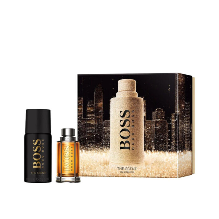 hugo boss boss the scent for him 50ml coffret