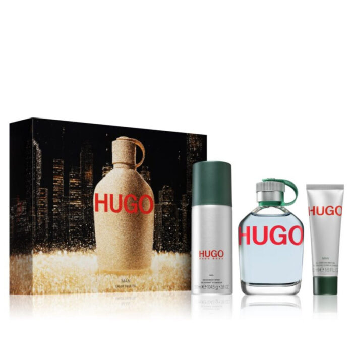 hugo boss hugo man eau de toilette 125ml coffret