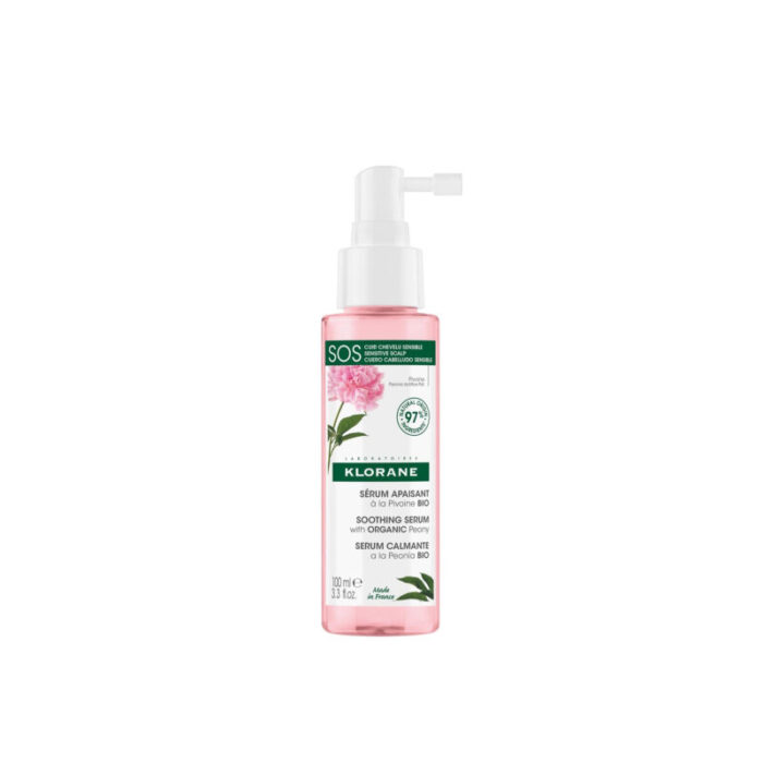 klorane soothing serum with organic peony 100ml