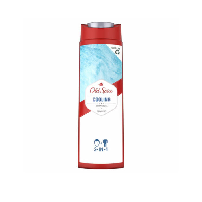 old spice cooling shower gel shampoo 400ml