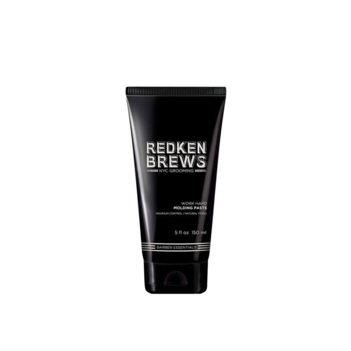 redken brews work hard molding paste 150ml