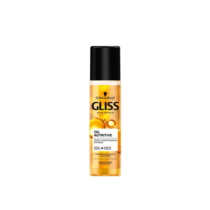 schwarzkopf gliss oil nutritive express spray conditioner 200ml