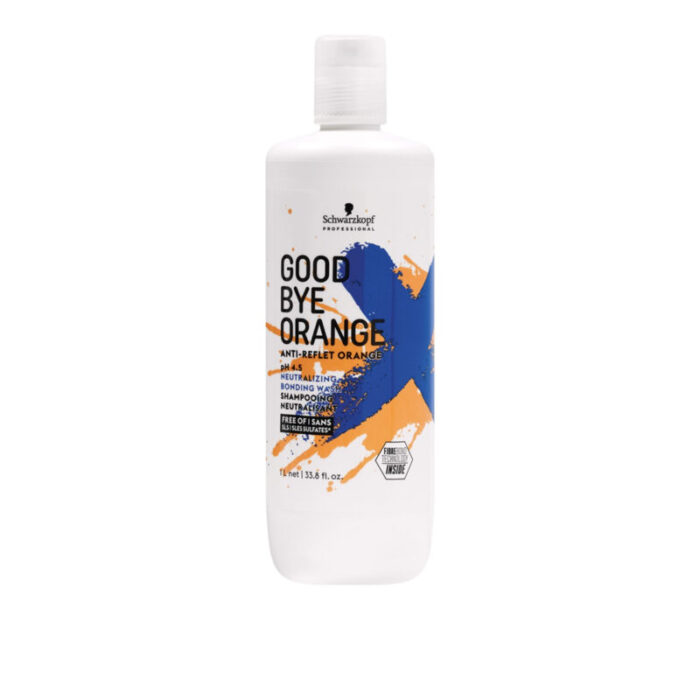 schwarzkopf goodbye orange neutralizing bonding wash 1l