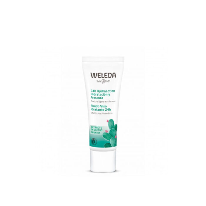 weleda prickly pear cactus 24h hydrating facial lotion 30ml