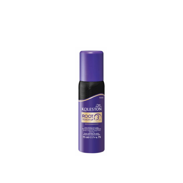 wella koleston root touch up 3 seconds black 75ml