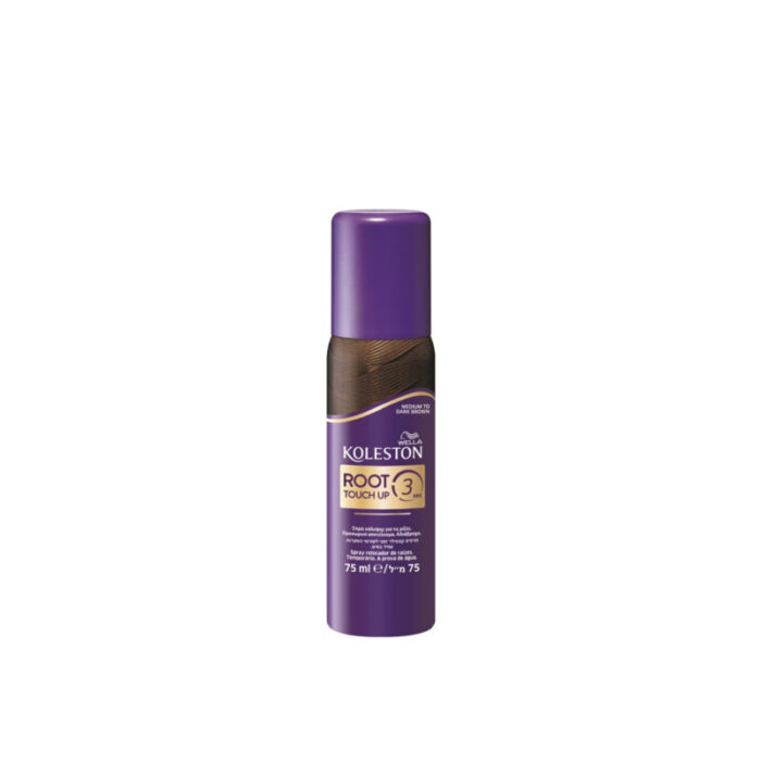 wella koleston root touch up 3 seconds medium to dark brown 75ml